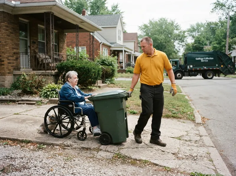 Assisted Waste Loading for Physical Disabilities in Cleveland, OH